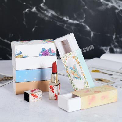 Wholesale Luxury Custom Cosmetics Liquid Lipstick Gift Flip Box Packaging