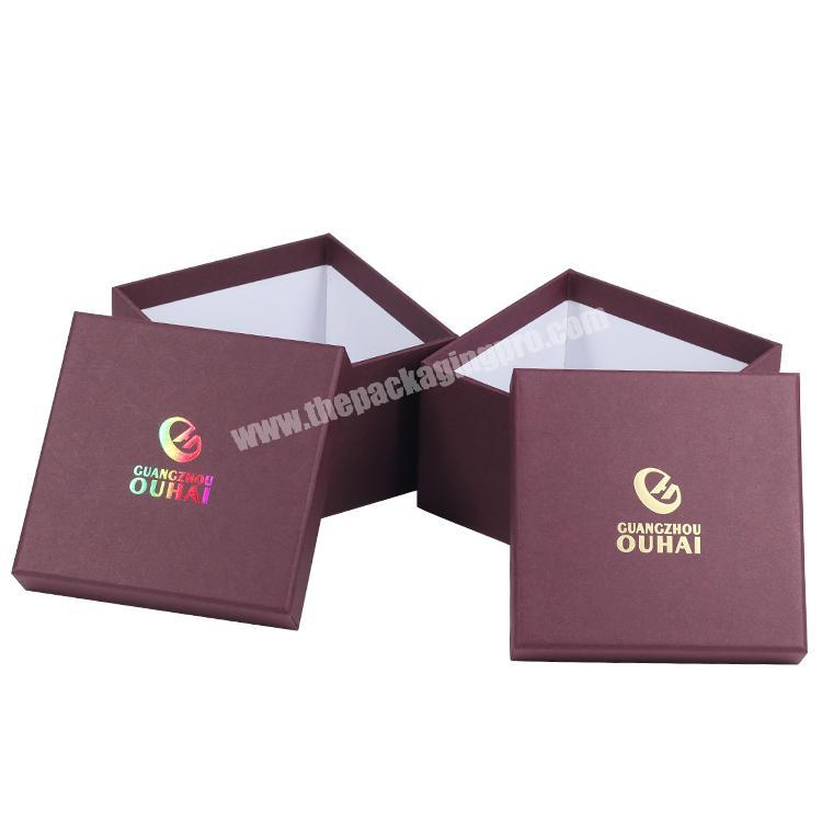 Wholesale Luxury Custom Logo Printed Decorations Design Mini Cardboard Gift Packaging Paper Box