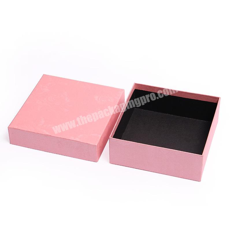Wholesale luxury custom printed boxes cardboard paper gift packaging lid and base box