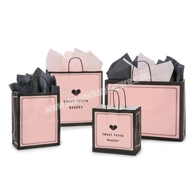 Wholesale luxury custom printed paper shopping bag