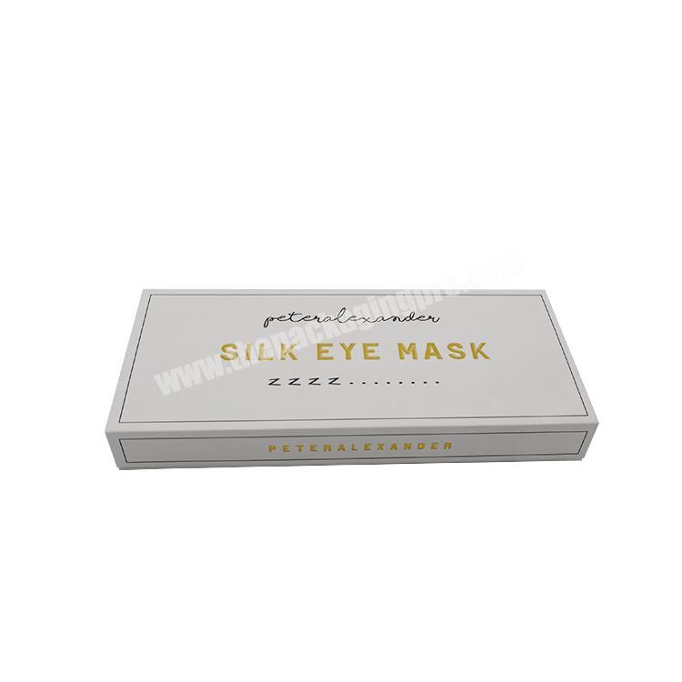 Wholesale Luxury eye mask box with custom printing