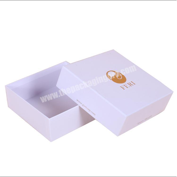 Wholesale Luxury Gift Packaging Two Pieces Box For T-Shirts