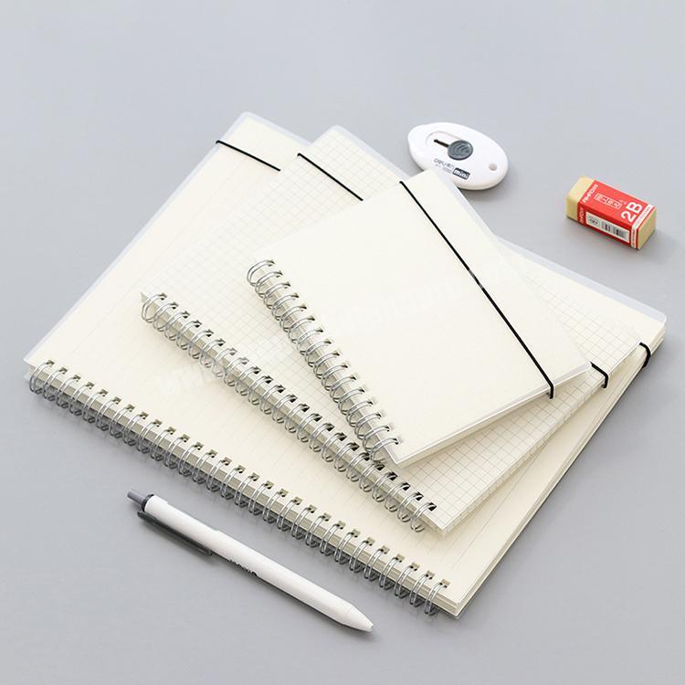 Wholesale Luxury High Quality Paper Exercise Book, Printing custom A5 Journal Spiral School Notebook