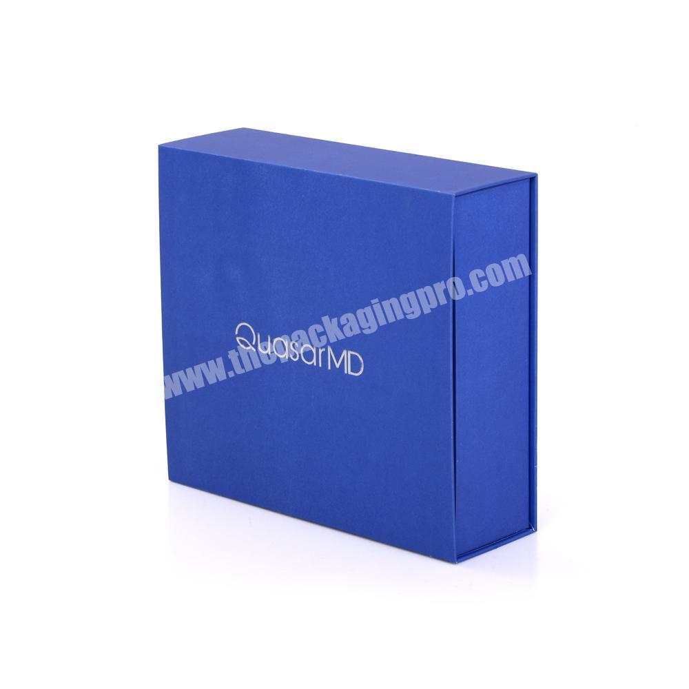 Wholesale luxury magnetic paper beauty apparatus equipment gift packaging box with eva