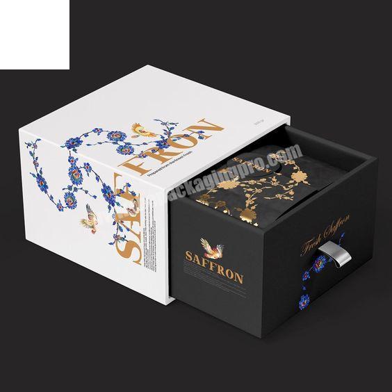 Wholesale luxury mini rigid cardboard empty black perfume atomizer gift paper display  boxes  custom packaging