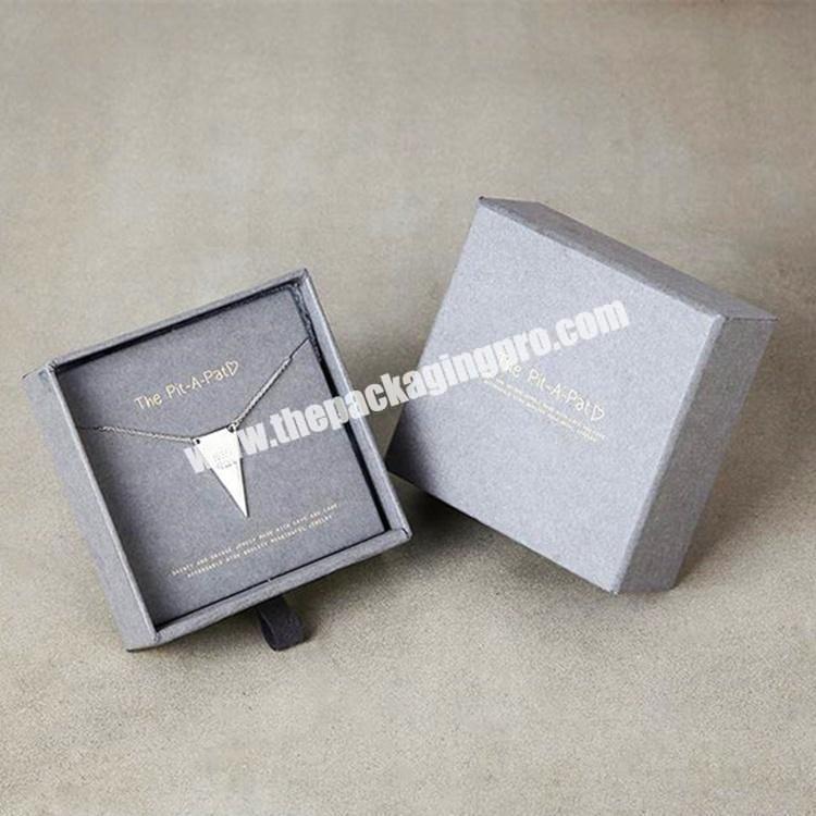 Wholesale Luxury Necklace Earring Ring Packaging Exquisite Flip Jewelry Gift Box