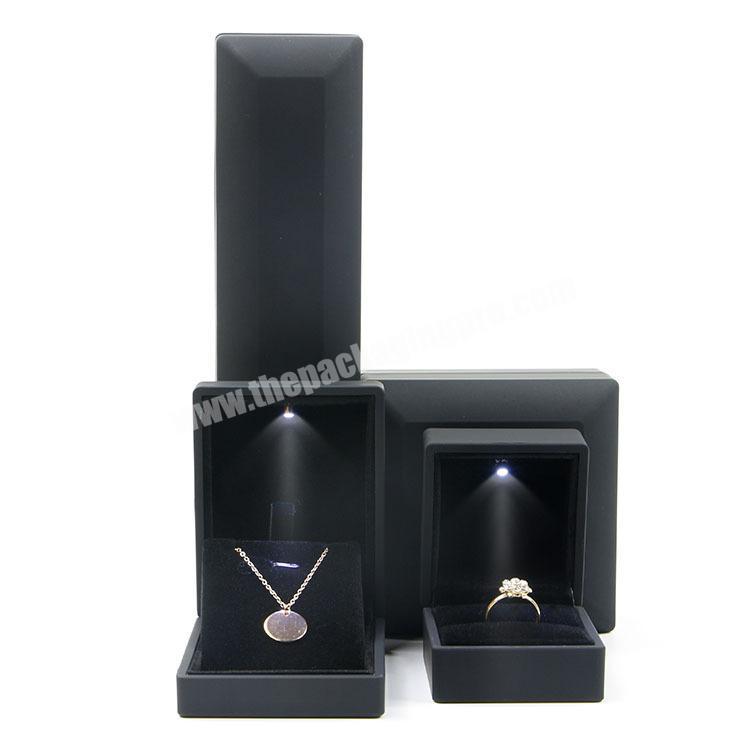 Wholesale Luxury Packaging Wedding Earring jewelry led box For Earring