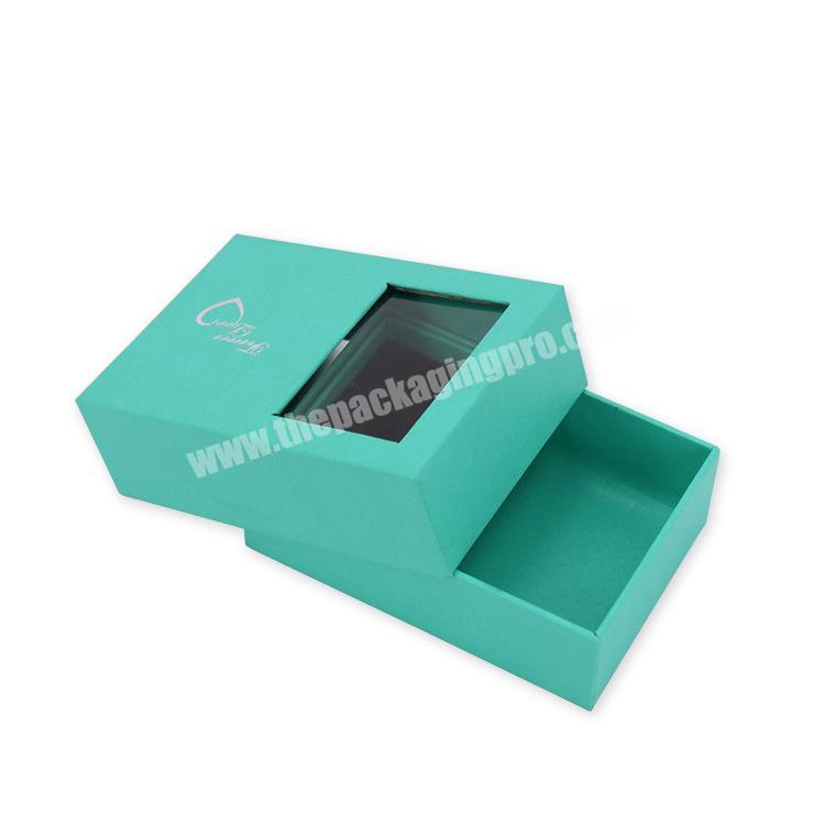Wholesale Luxury Recycle Cardboard Custom Jewelry Packaging Boxes with Lid and Custom Logo Printed