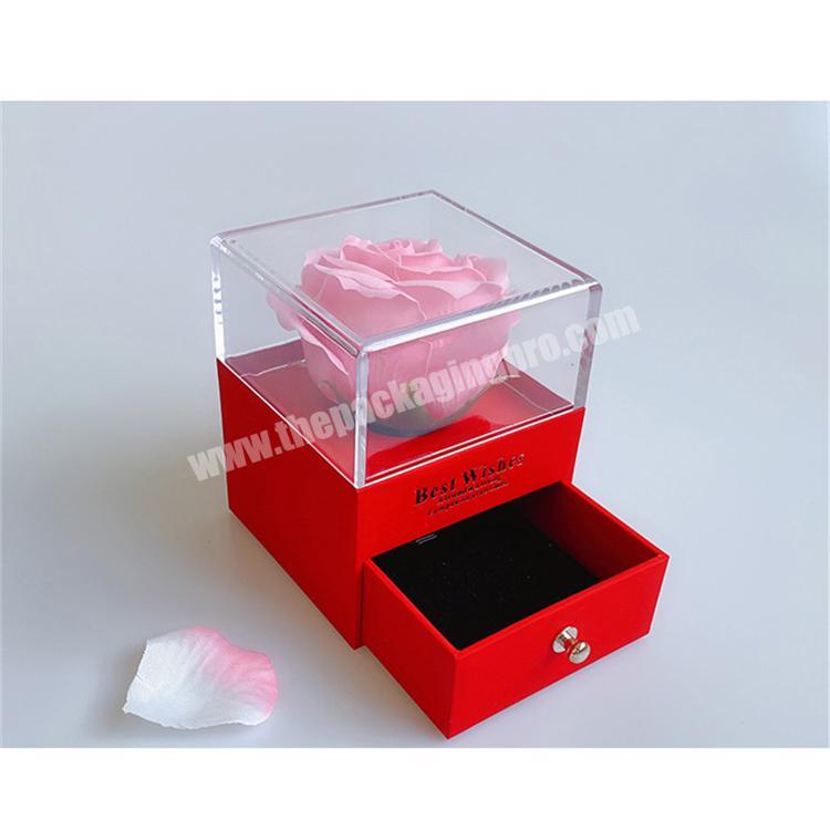Wholesale Luxury Square box gift flower packaging box