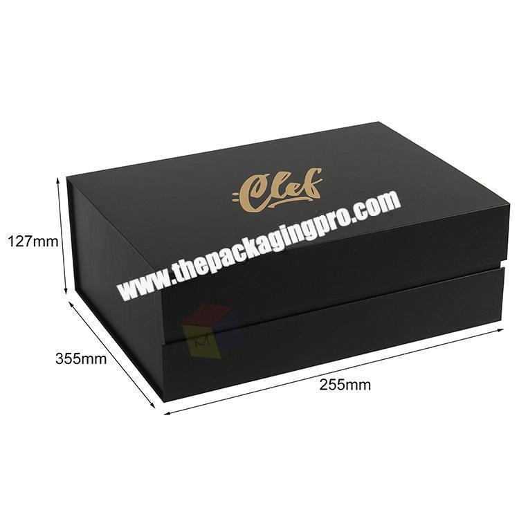 wholesale magnetic black shoe box packaging printed