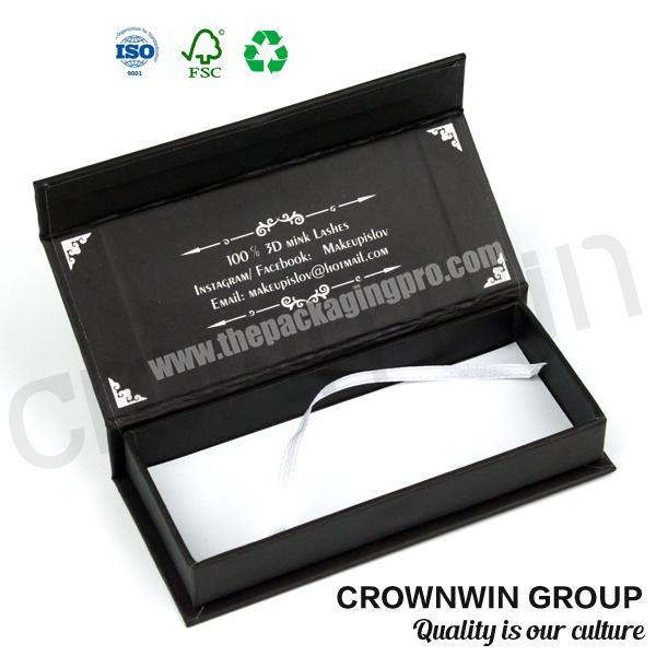 Wholesale Magnetic Customized Empty Eyelash Box