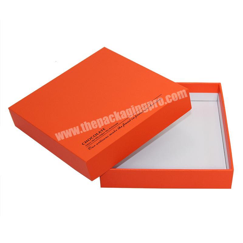 Wholesale Magnetic Open Red Flip Tuck Clear Top Gift Big Paper Boxes