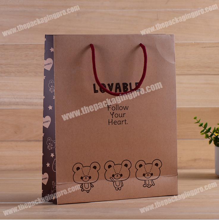 wholesale materials gift cheap paper bags