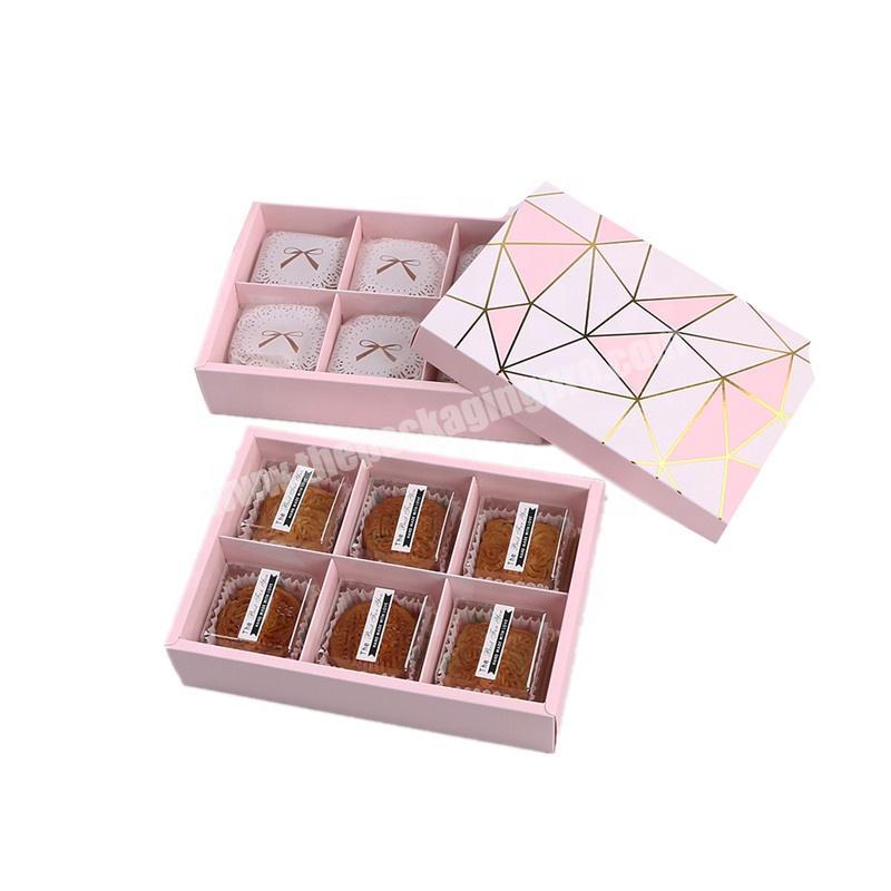 wholesale modern luxury custom pastries chocolate packaging sweet boxes