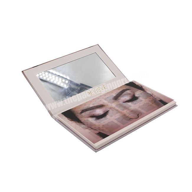Wholesale New Custom Design Printed Empty luxury cardboard eyeshadow palette packaging