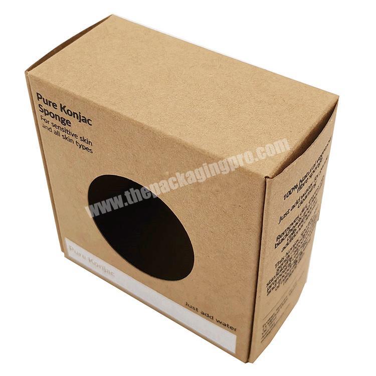 Wholesale New Design Printed Custom Recycled Kraft Paper Box