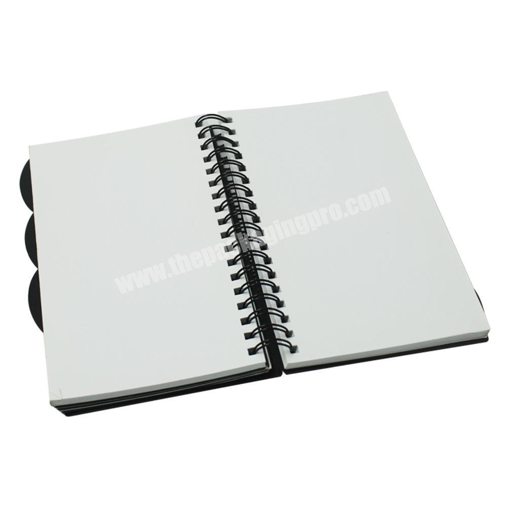 Wholesale Office Stationery Writing Plain Printed Custom Spiral Notebook