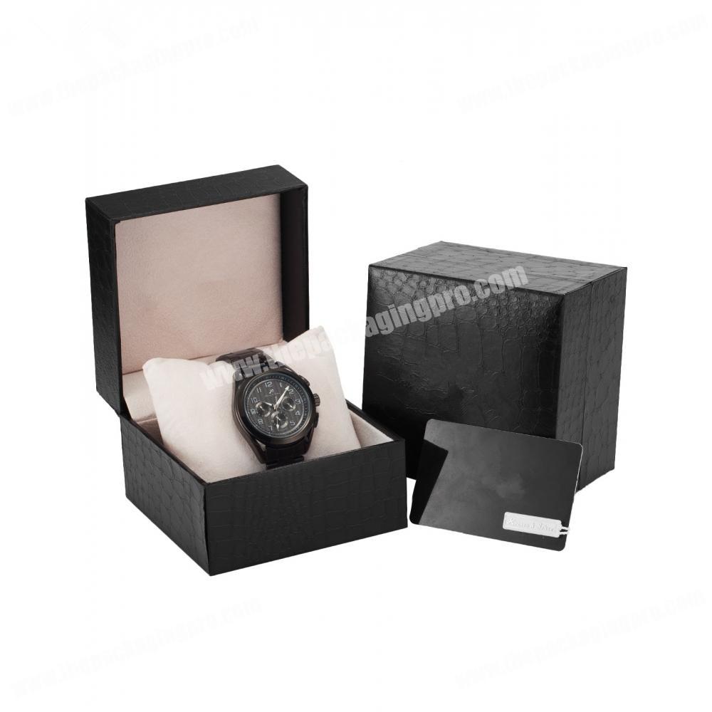 wholesale offset printing custom logo cardboard luxury paper watch box