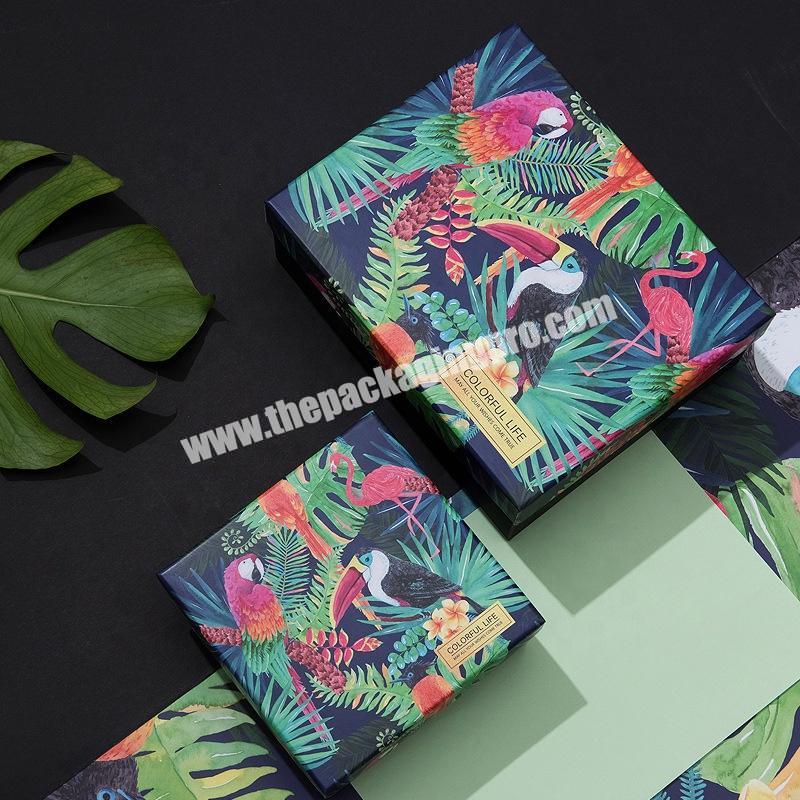 Wholesale Packaging Top And Bottom Box White Gift Packing Cardboard Box