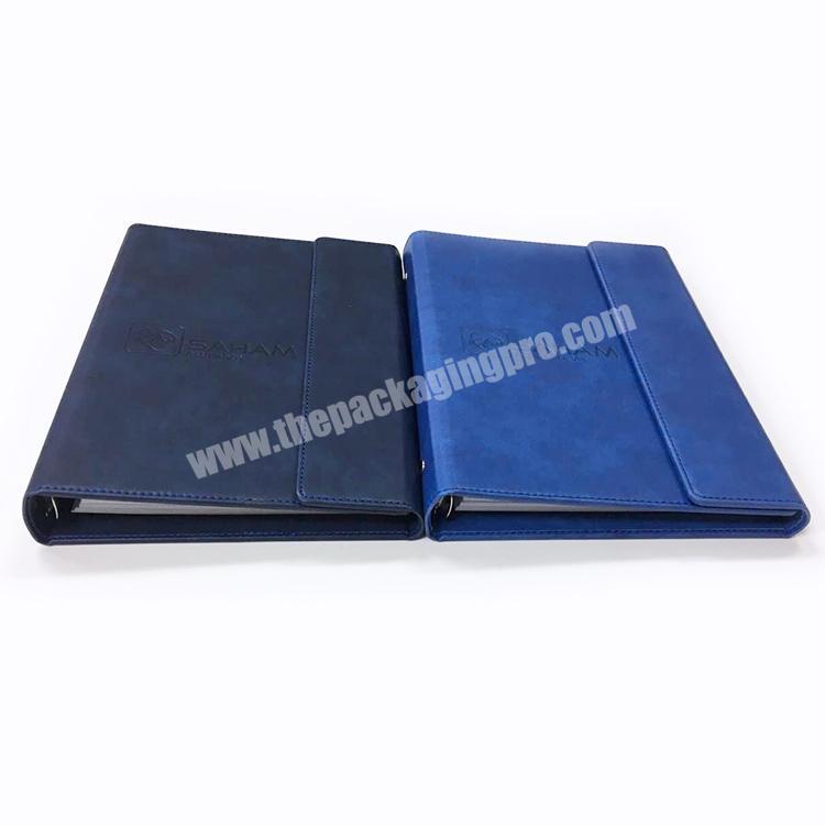Wholesale Pages Custom Design Printed Pu Leather Cover Logo Printed Notebook With Elastic Band