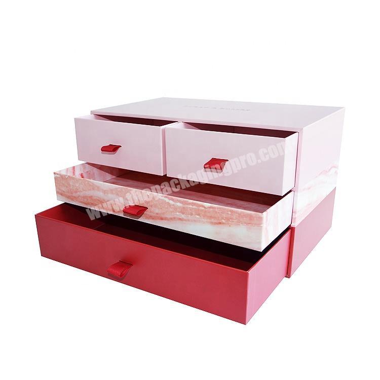 Wholesale  Paper Cardboard Sliding Drawer Gift Box