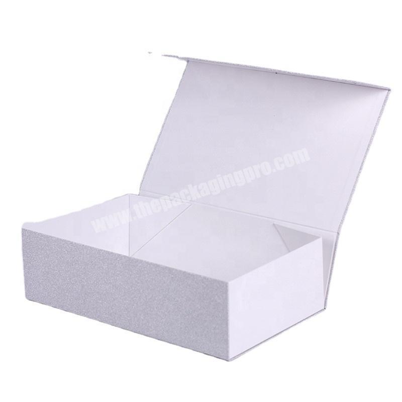 wholesale paper packing box customise white paper box