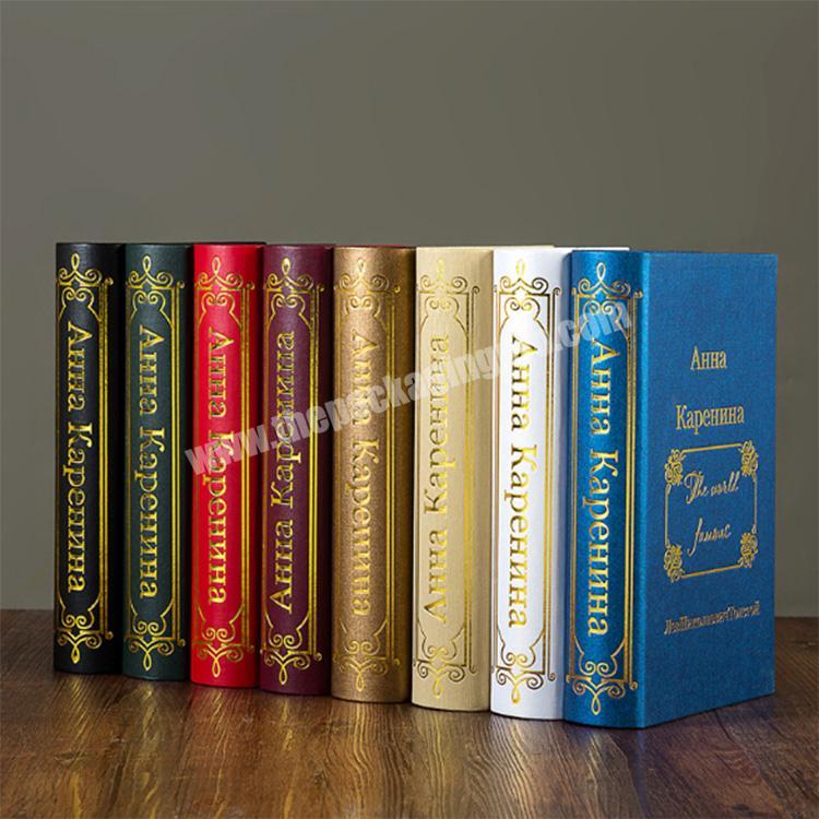 Wholesale Personalized Luxury Sample Box Display Decor Book Style Giftbox