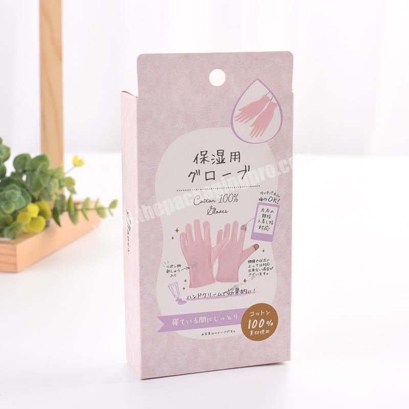 Wholesale Pink Foldable Custom Logo Private Label Packaging for Eyelashes Hand Film Mask
