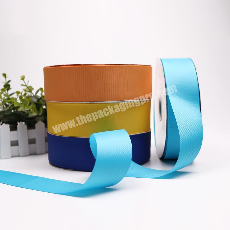 Wholesale Plain Grosgrain Ribbons 38mm For Gift Wrap DIY Hair Bow Wedding Party Decoration