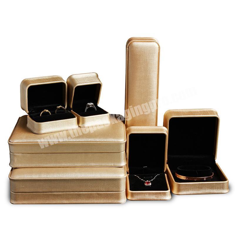 Wholesale premium ring bracelet necklace jewelry box customized high quality jewelry packaging gift box