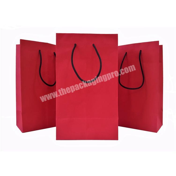 Wholesale Price Bags Luxury White Kraft Grocery Paper Bags Shopping