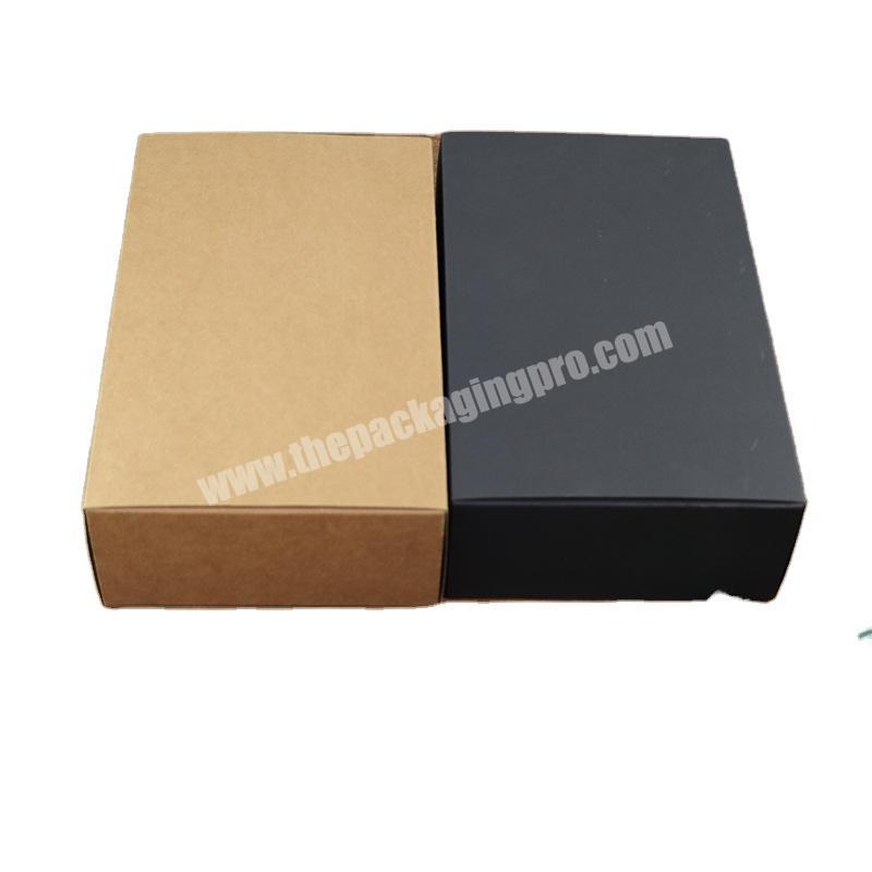 Wholesale price gift kraft paper box custom kraft paper box square kraft paper box with factory prices
