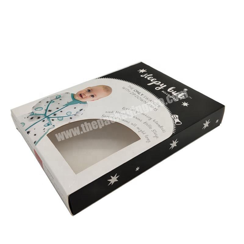 Wholesale Printed Baby Clothing Garment Packaging Paper Box