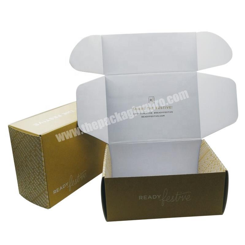 Wholesale Printed Luxury Cardboard Carton Shoe Paper Gift Packaging Shipping Boxes Custom Logo Subscription Box Mail Box
