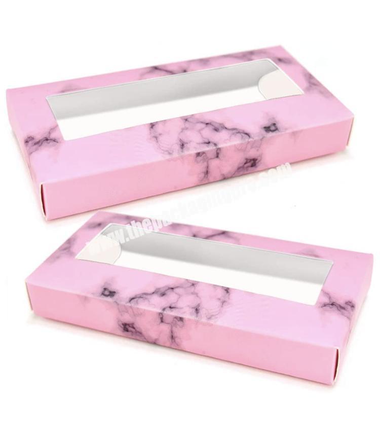 Wholesale private label custom 3d high quality luxury empty fake eyelashes packaging box