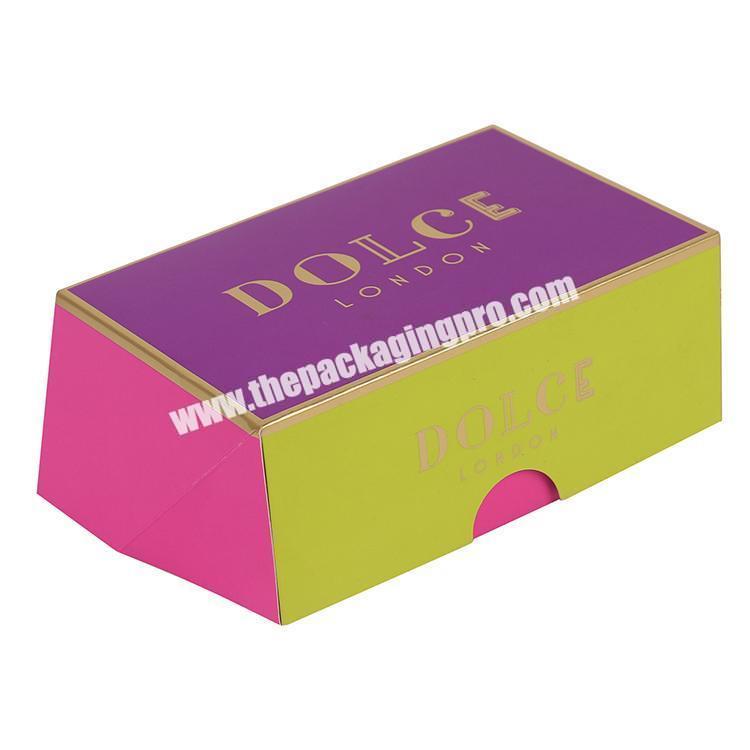 wholesale recycle paper packaging boxes for desserts