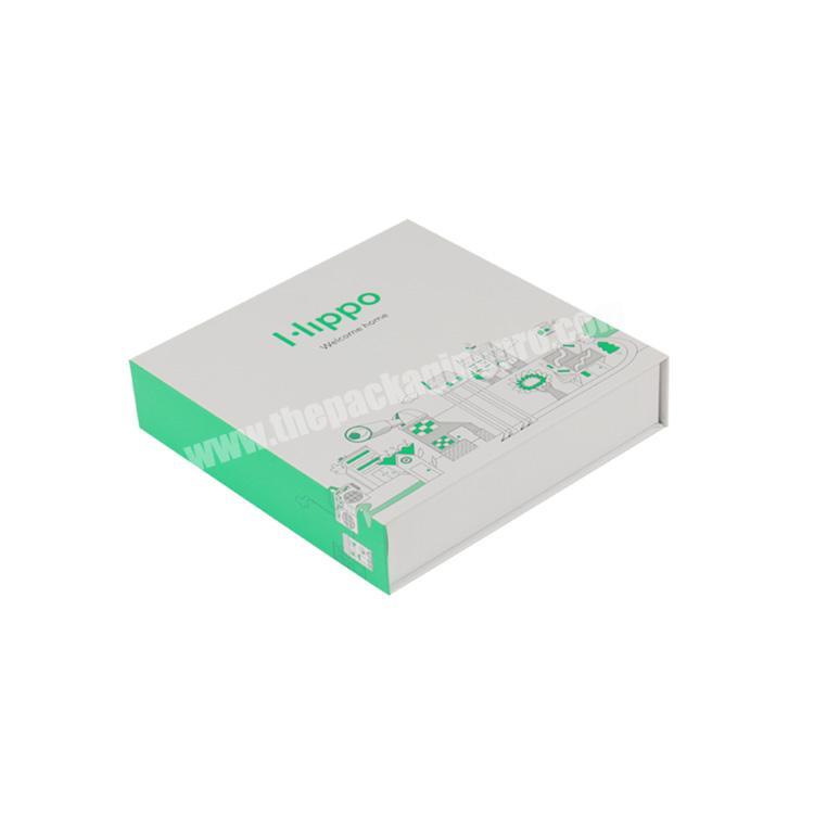 wholesale rigid cardboard magnetic gift box custom packaging
