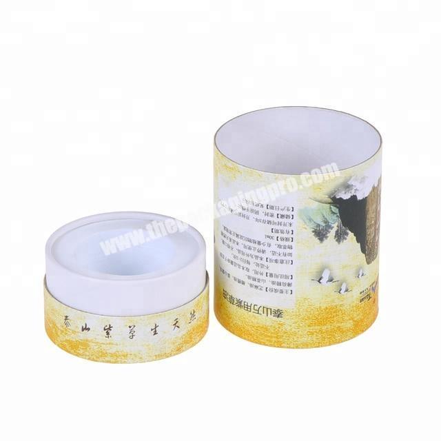 wholesale round roll tube paper packaging essential oil box