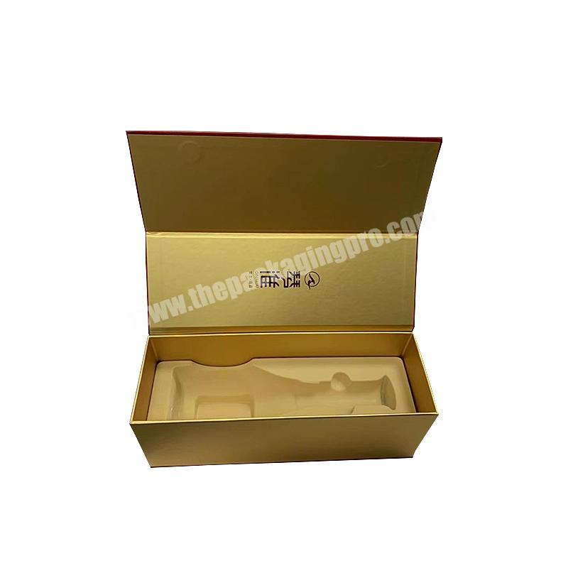 Wholesale Sale Gift Recyclable Cardboard Crafts Packaging Paper Present Wine Box