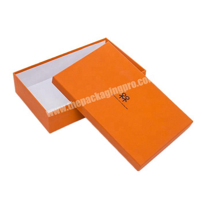 wholesale simple gift shoe cardboard paper custom printed apparel packing box