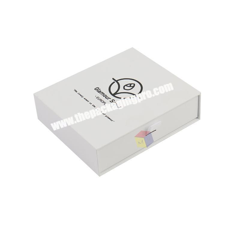 wholesale sliding out drawer boxes perfume sample packaging