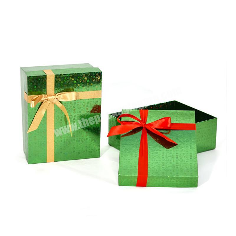 Wholesale small packaging ribbon custom paper gift box