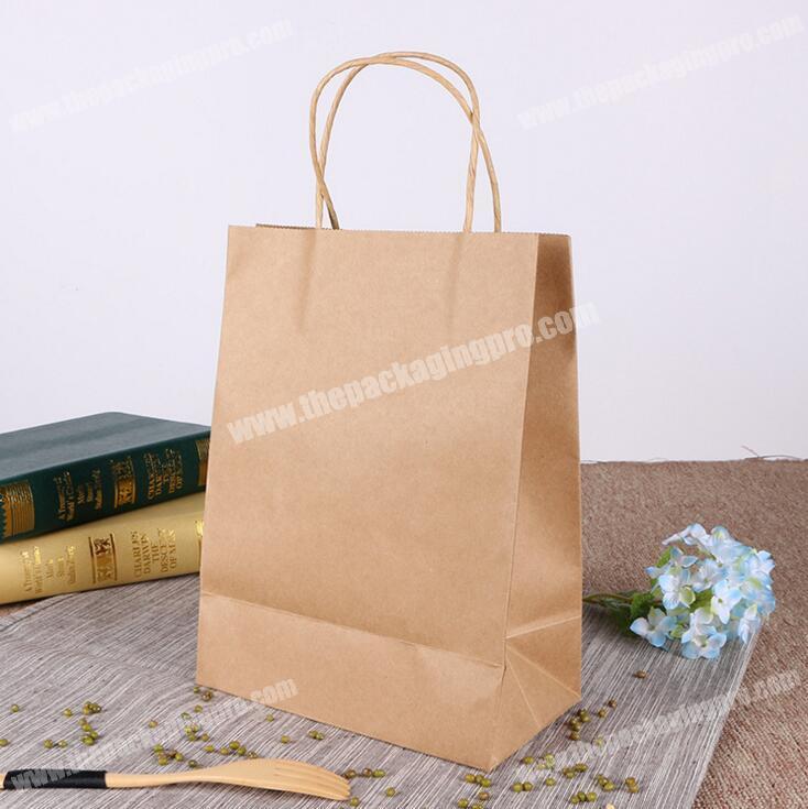 Wholesale small paper carry bag paper bag custom print