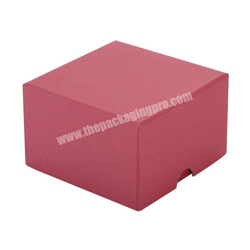 Wholesale Square Red Mini Gift Packing Boxes with Lid for Ring