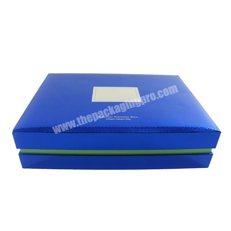 Wholesale suppliers matte paper cardboard magnetic folding closure hot stamping logo custom gift box