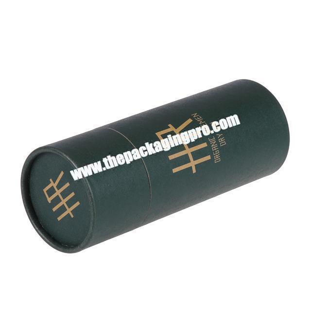 wholesale tube round kraft box packaging for t-shirt