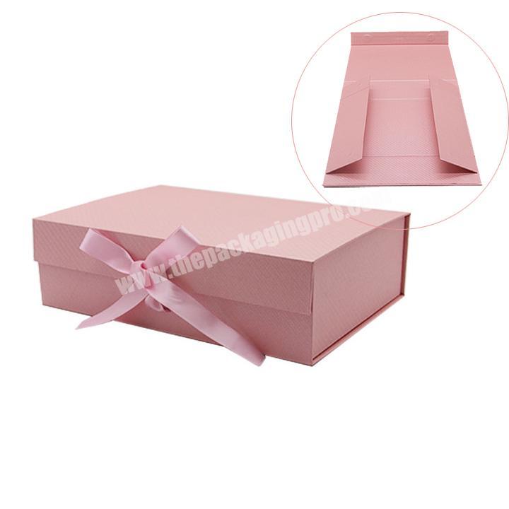 Wholesales Custom Rigid Foldable Cardboard Gift Box with LidComestic Gift BoxLuxury Gift Box Packaging