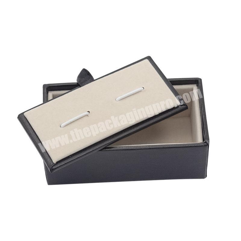 wholesales Manufacturer  black high-grade  brand men's jewelry gift box