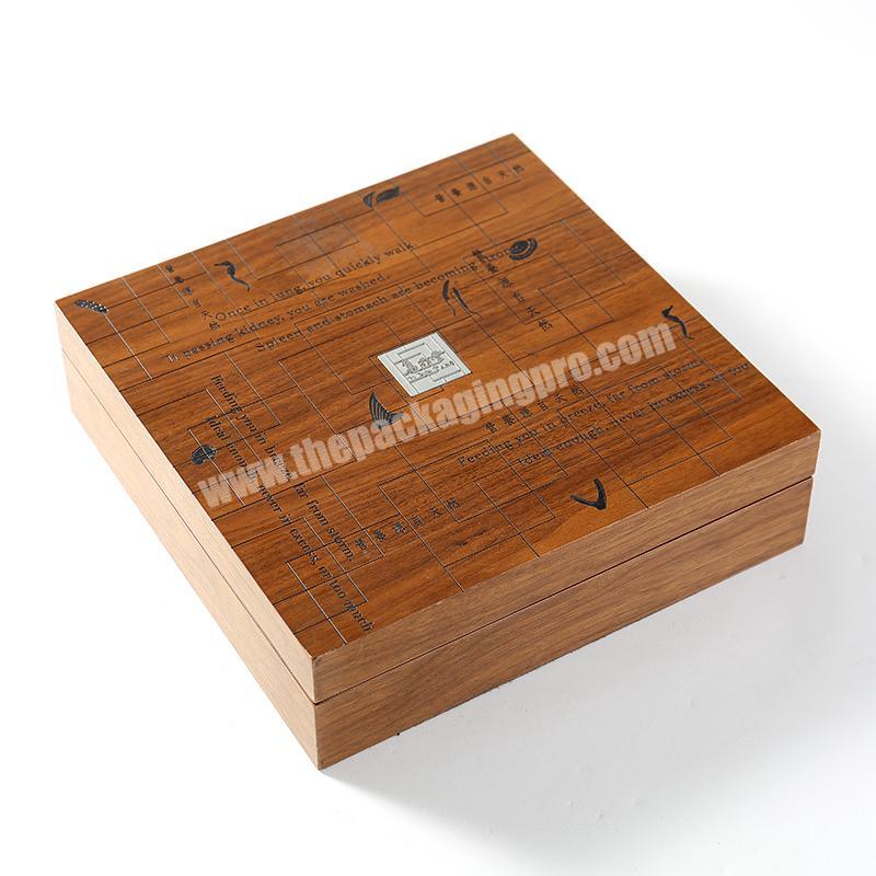 whose sales high-end custom rectangle wooden  box for private custom