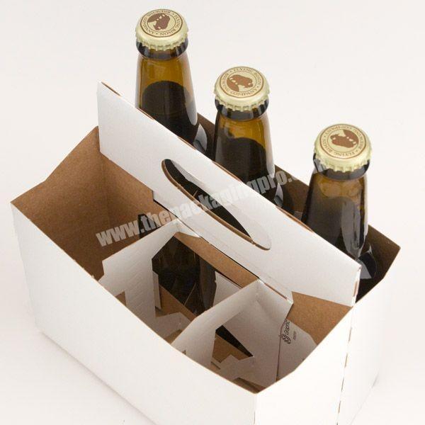 wine carrier for airplane paper box with bottle holder wine and glass carrier